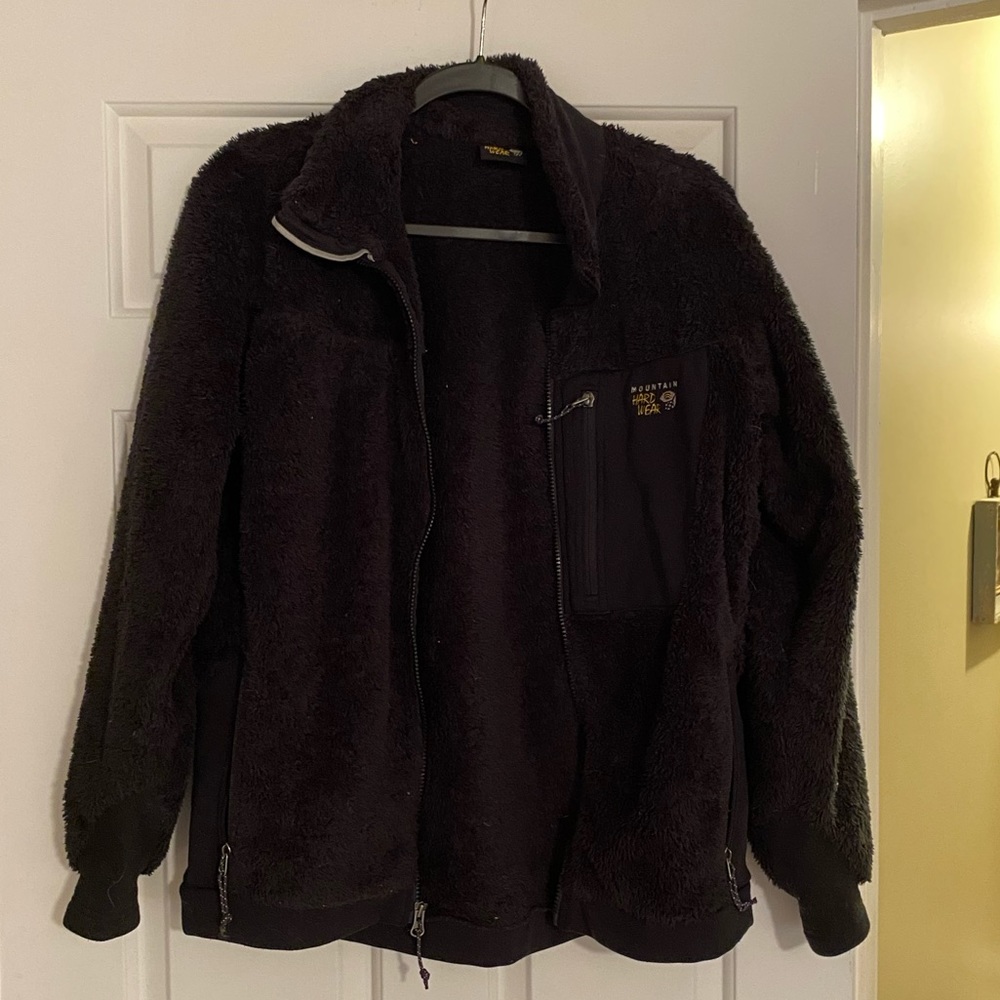 Men’s Mountain Hardwear Monkey Fleece Jacket - Black